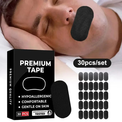 Nozl Mouth Tape - 30 Strips | Better Sleep, Nasal Breathing, No More Snoring
