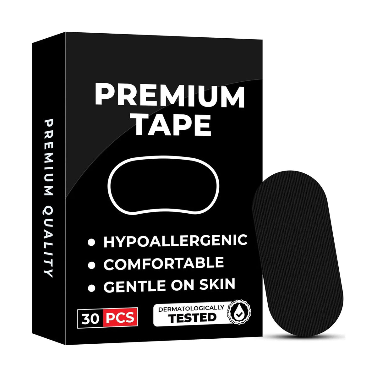 Nozl Mouth Tape - 30 Strips | Better Sleep, Nasal Breathing, No More Snoring